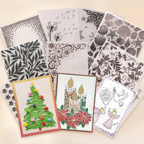 Embossing Folders | Add texture to your paper crafts easily with an ...