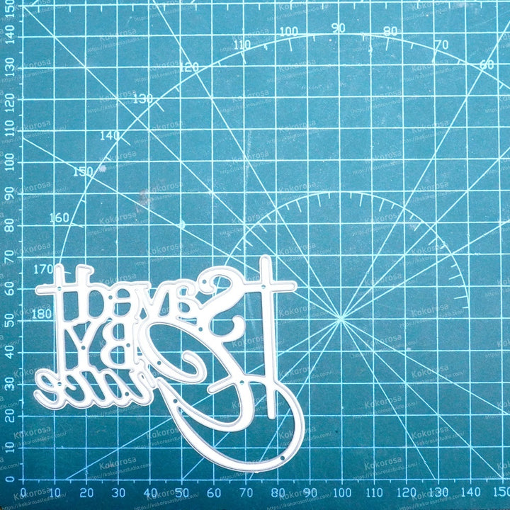Kokorosa Metal Cutting Dies with Saved BY Grace Word
