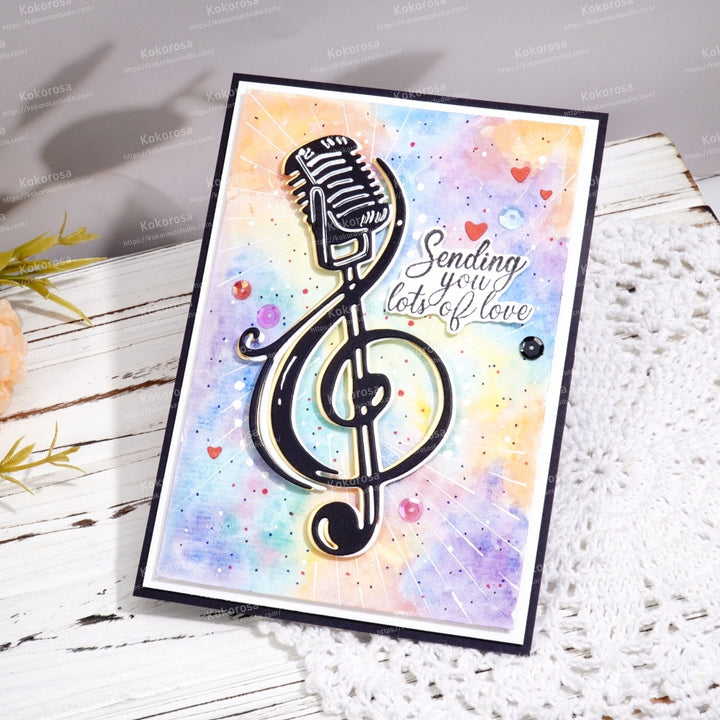 Kokorosa Metal Cutting Dies with Note Microphone