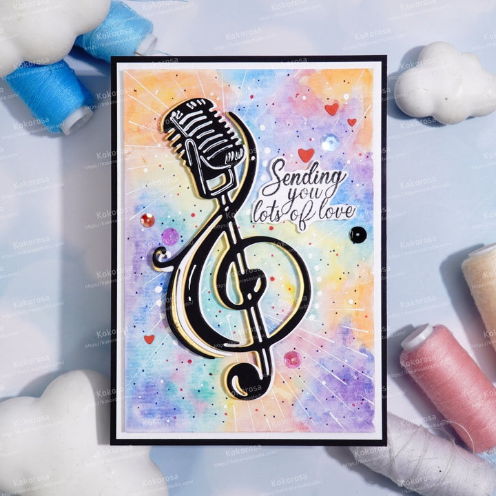 Kokorosa Metal Cutting Dies with Note Microphone