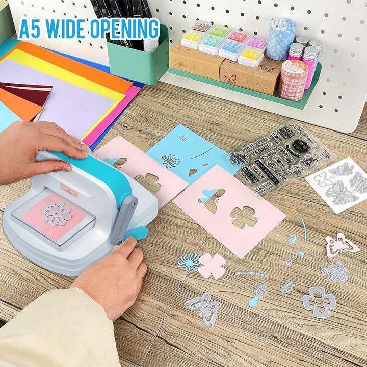 Kokorosa Portable Die Cutting and Embossing Machine Manual Knurling Machine