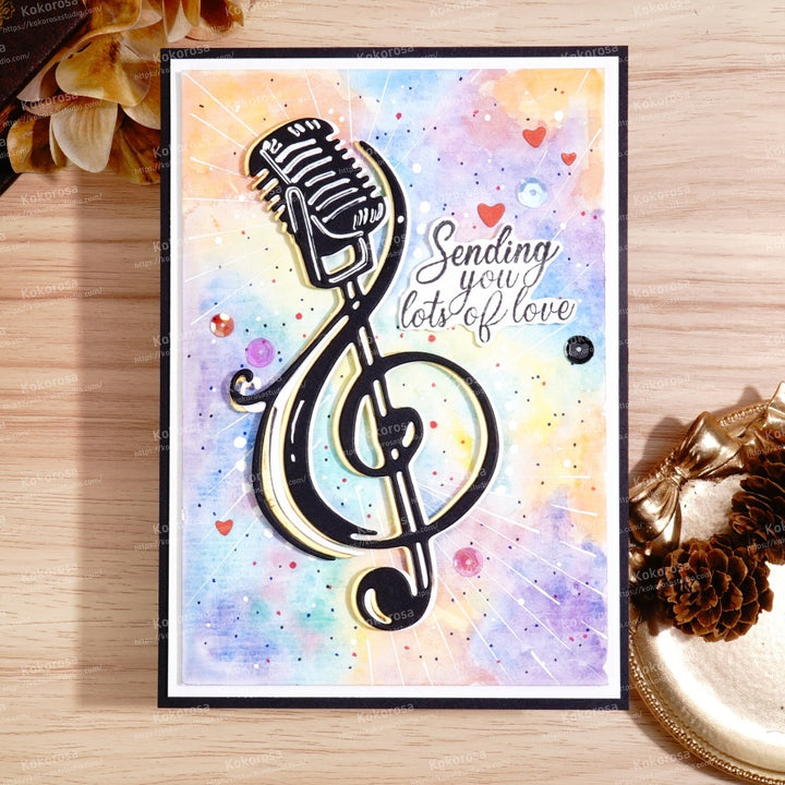 Kokorosa Metal Cutting Dies with Note Microphone