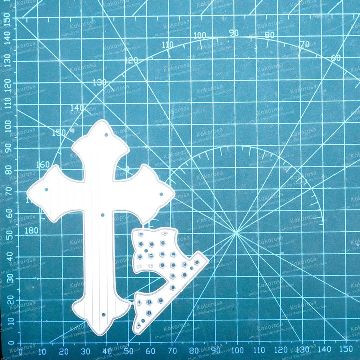 Kokorosa Metal Cutting Dies with American Flag Cross