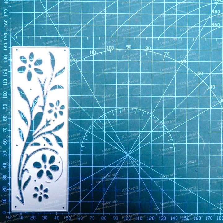 Kokorosa Metal Cutting Dies with Plant Border
