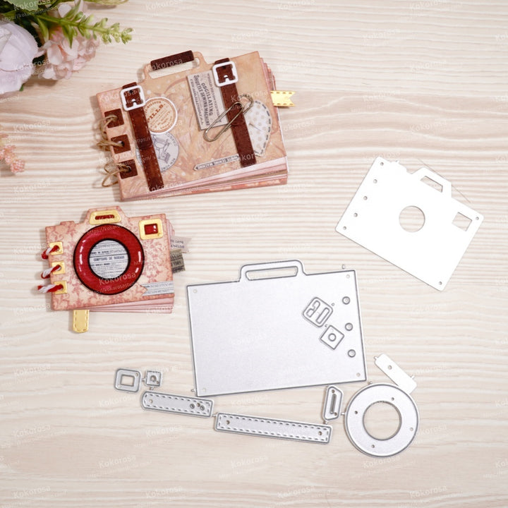 Kokorosa Metal Cutting Dies with Camera and Suitcase
