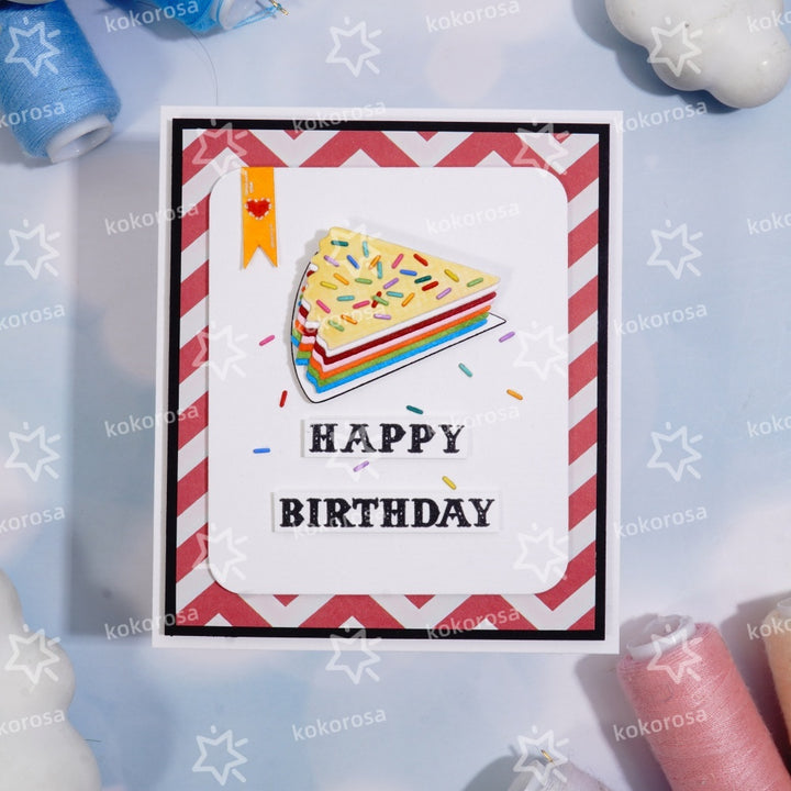 Kokorosa Metal Cutting Dies with Cake