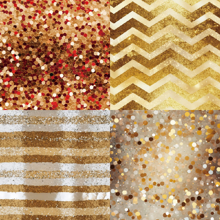 Kokorosa 24PCS 6" Sparkle Theme Scrapbook & Cardstock Paper