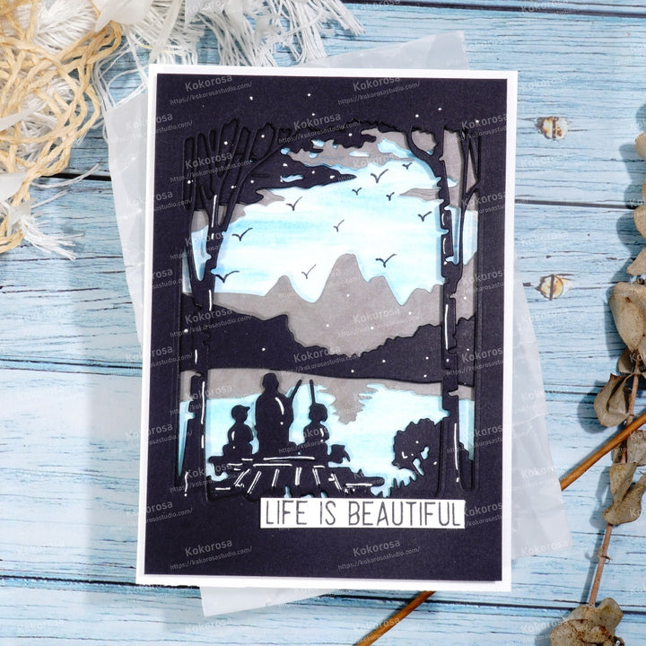 Kokorosa Metal Cutting Dies with Camping and Fishing