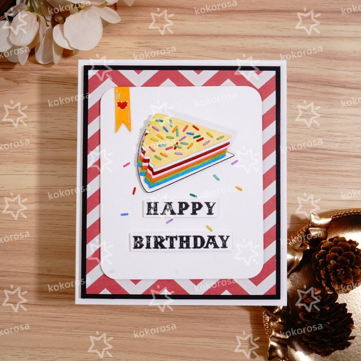 Kokorosa Metal Cutting Dies with Cake