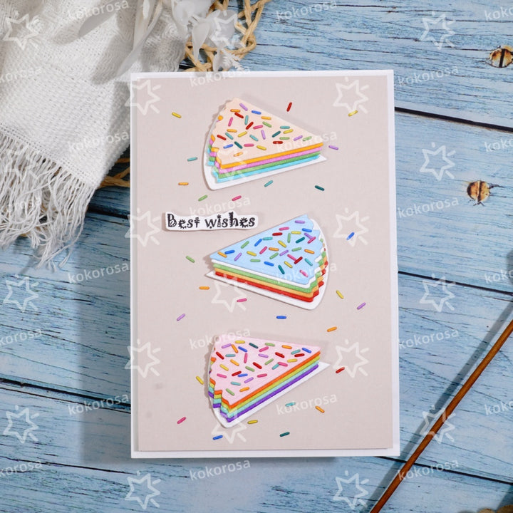 Kokorosa Metal Cutting Dies with Cake
