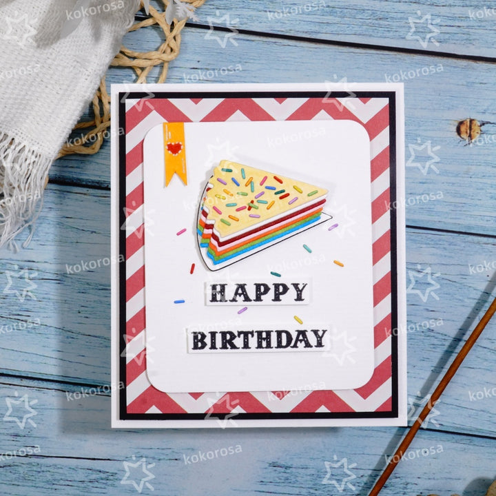 Kokorosa Metal Cutting Dies with Cake