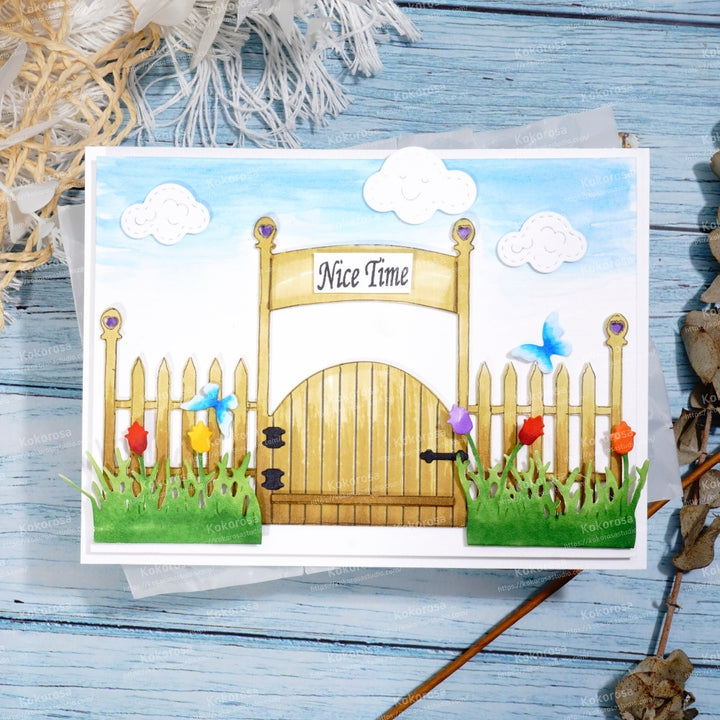 Kokorosa Metal Cutting Dies with Fence Door