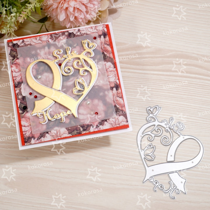 Kokorosa Metal Cutting Dies with Hope Safe Heart