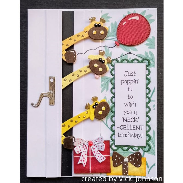 Kokorosa Metal Cutting Dies with Puppy Mouth Border Board