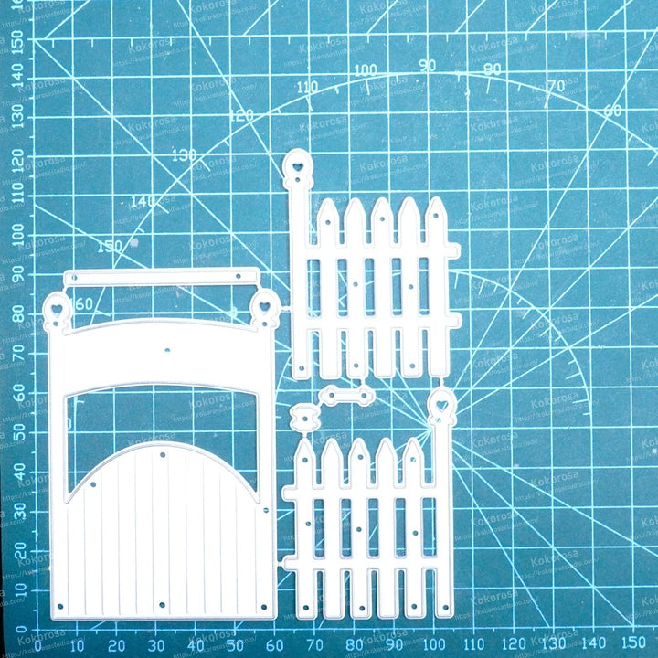 Kokorosa Metal Cutting Dies with Fence Door