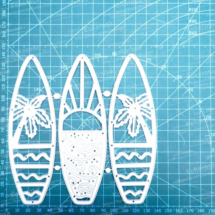 Kokorosa Metal Cutting Dies with Surfboard