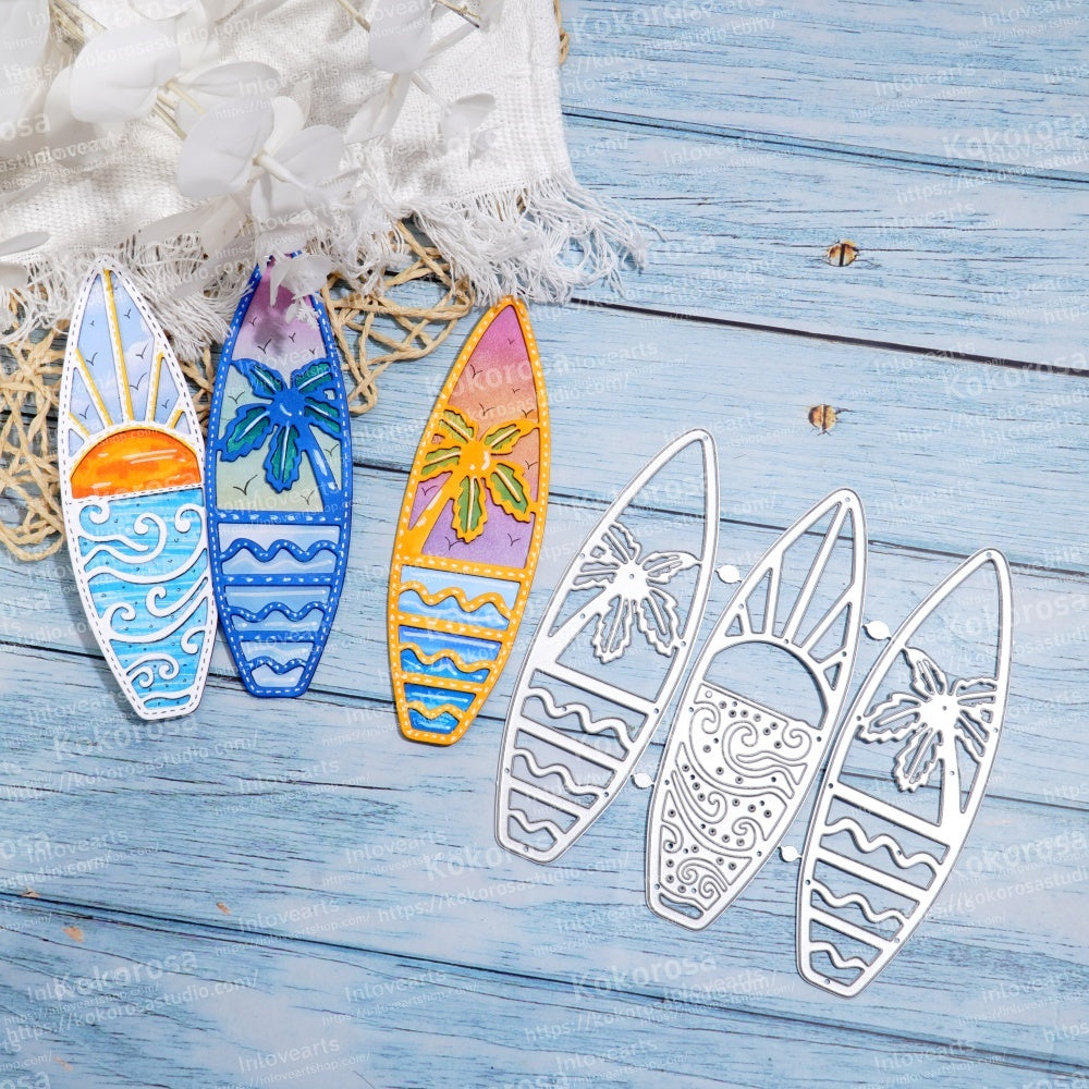 Kokorosa Metal Cutting Dies with Surfboard