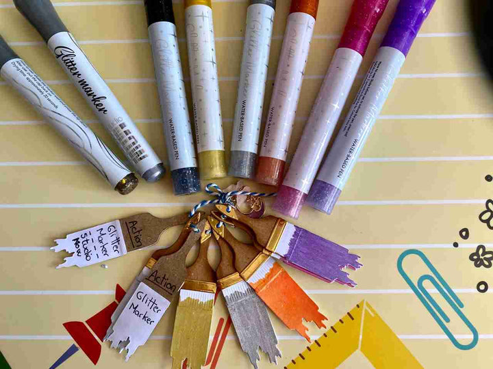 Kokorosa Metal Cutting Dies with Painting Brushes
