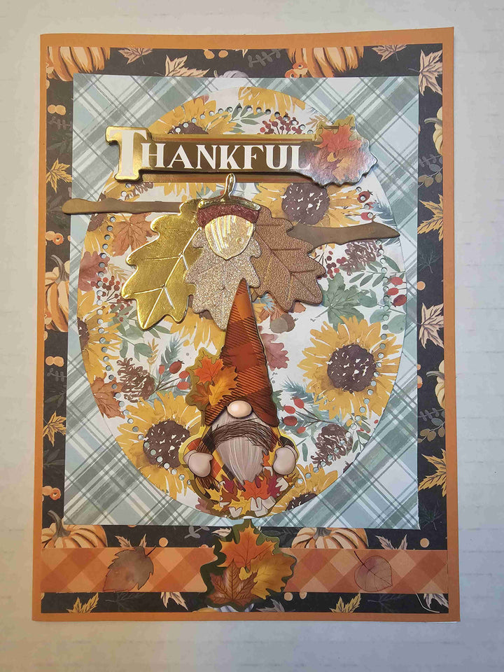 Kokorosa Metal Cutting Dies with Autumn Leaves