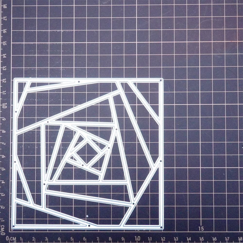 Kokorosa Metal Cutting Dies With Rotating Square Background Board