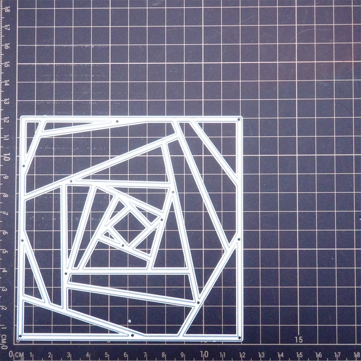 Kokorosa Metal Cutting Dies With Rotating Square Background Board