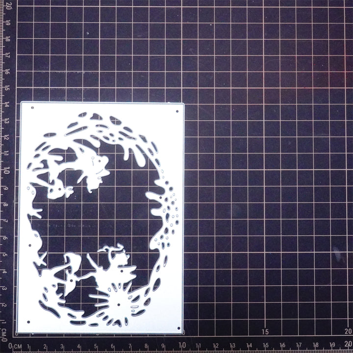 Kokorosa Metal Cutting Dies With Fairy Background Board