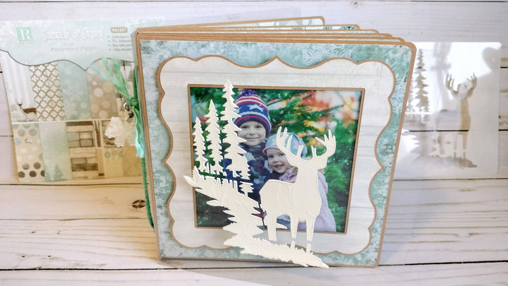 Kokorosa Elk Silhouette DIY Painting Hollow Stencil