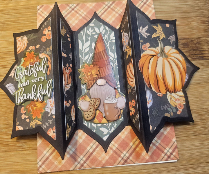 Kokorosa Metal Cutting Dies With Foldable Wave Background Board