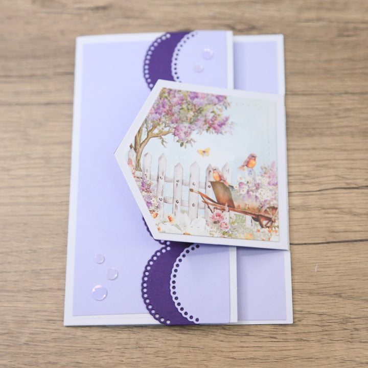Kokorosa Metal Cutting Dies With Wave Lace Border