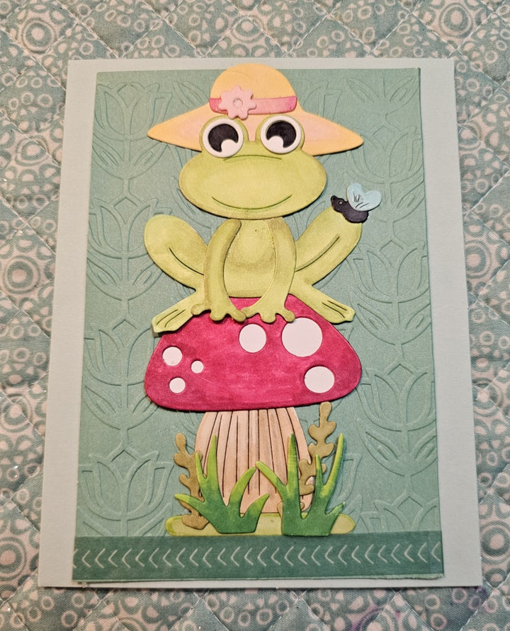 Kokorosa Metal Cutting Dies with Frog on the Mushroom