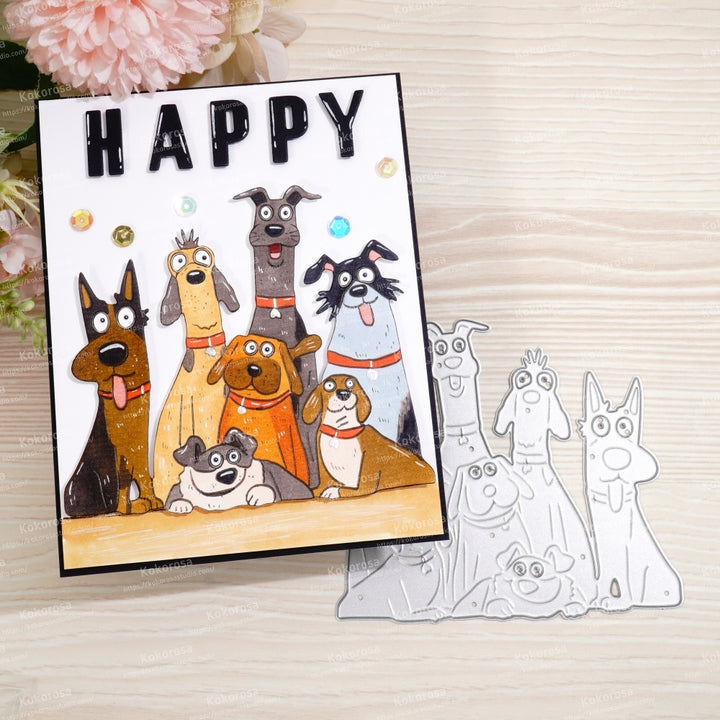 Kokorosa Metal Cutting Dies with Dogs Series