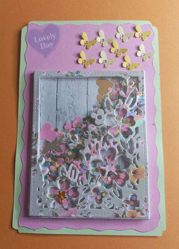 Kokorosa Metal Cutting Dies with Flower Blooming Background Board