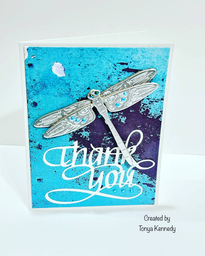 Kokorosa Metal Cutting Dies with Flying Dragonfly