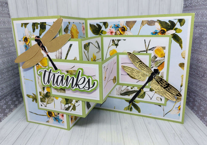 Kokorosa Metal Cutting Dies with Flying Dragonfly