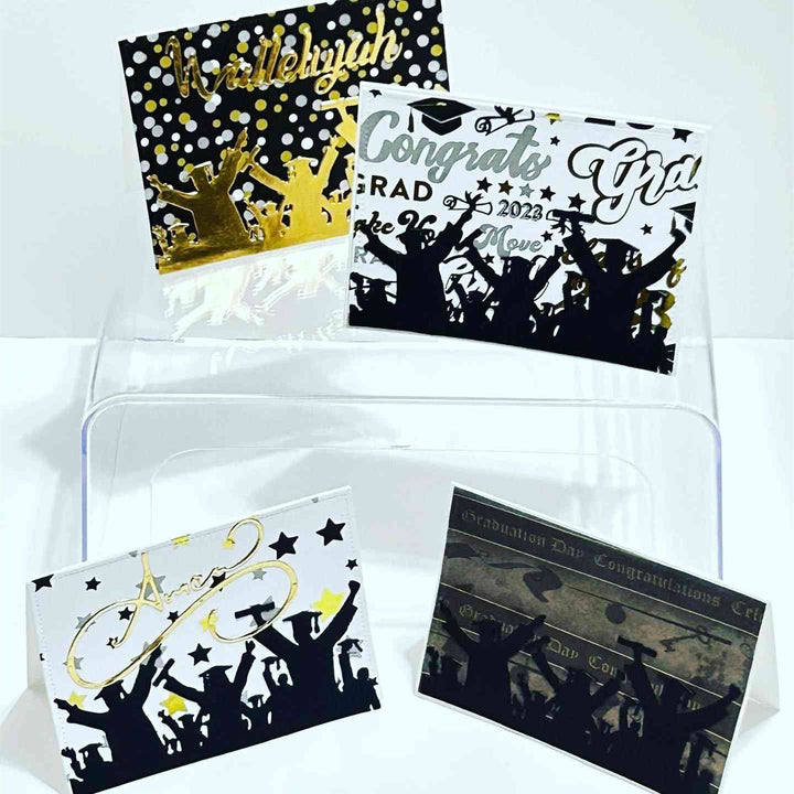 Kokorosa Metal Cutting Dies with Graduates Raising Arms Border Board