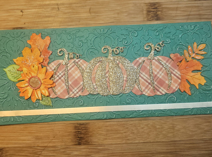 Kokorosa Metal Cutting Dies with Pumpkin & Leaves