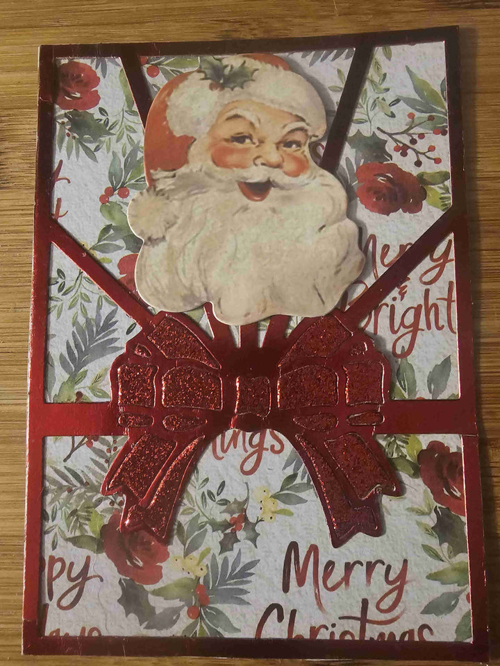 Kokorosa Metal Cutting Dies with Bow Tie & Lines Background Board