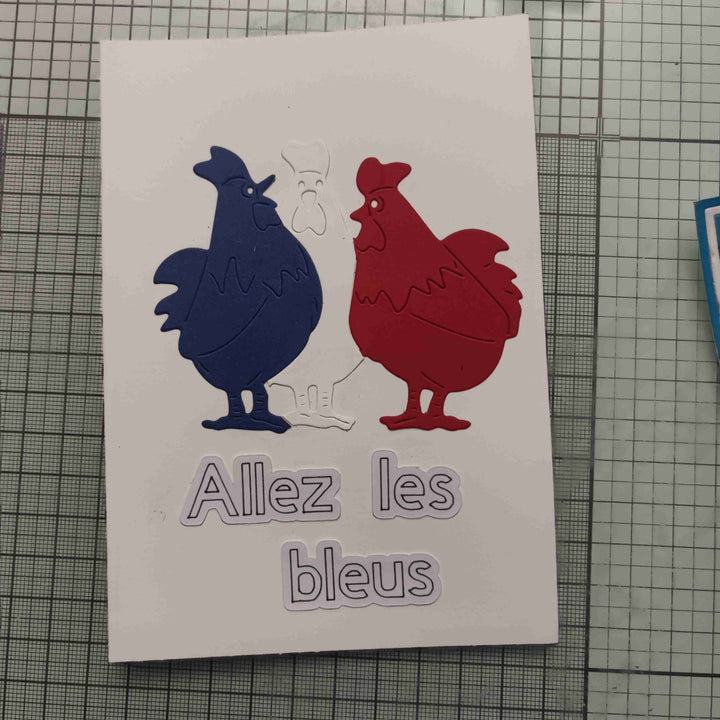 Kokorosa Metal Cutting Dies with Funny Chickens