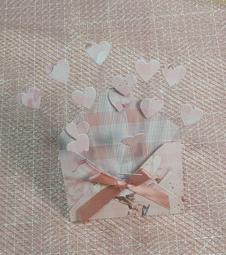 Kokorosa Metal Cutting Dies with Little Hearts & Envelope
