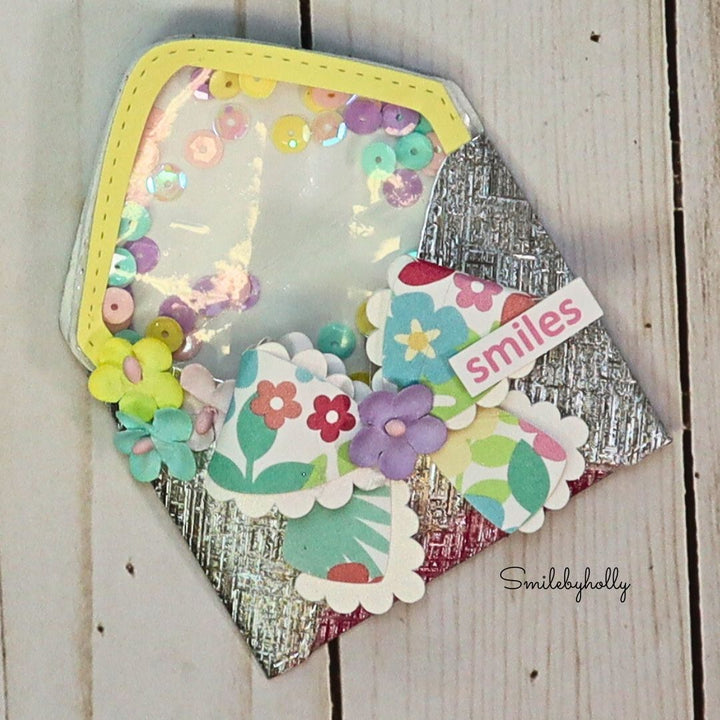Kokorosa Metal Cutting Dies with Little Hearts & Envelope