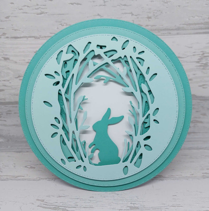 Kokorosa Metal Cutting Dies with 3pc Layered Rabbit