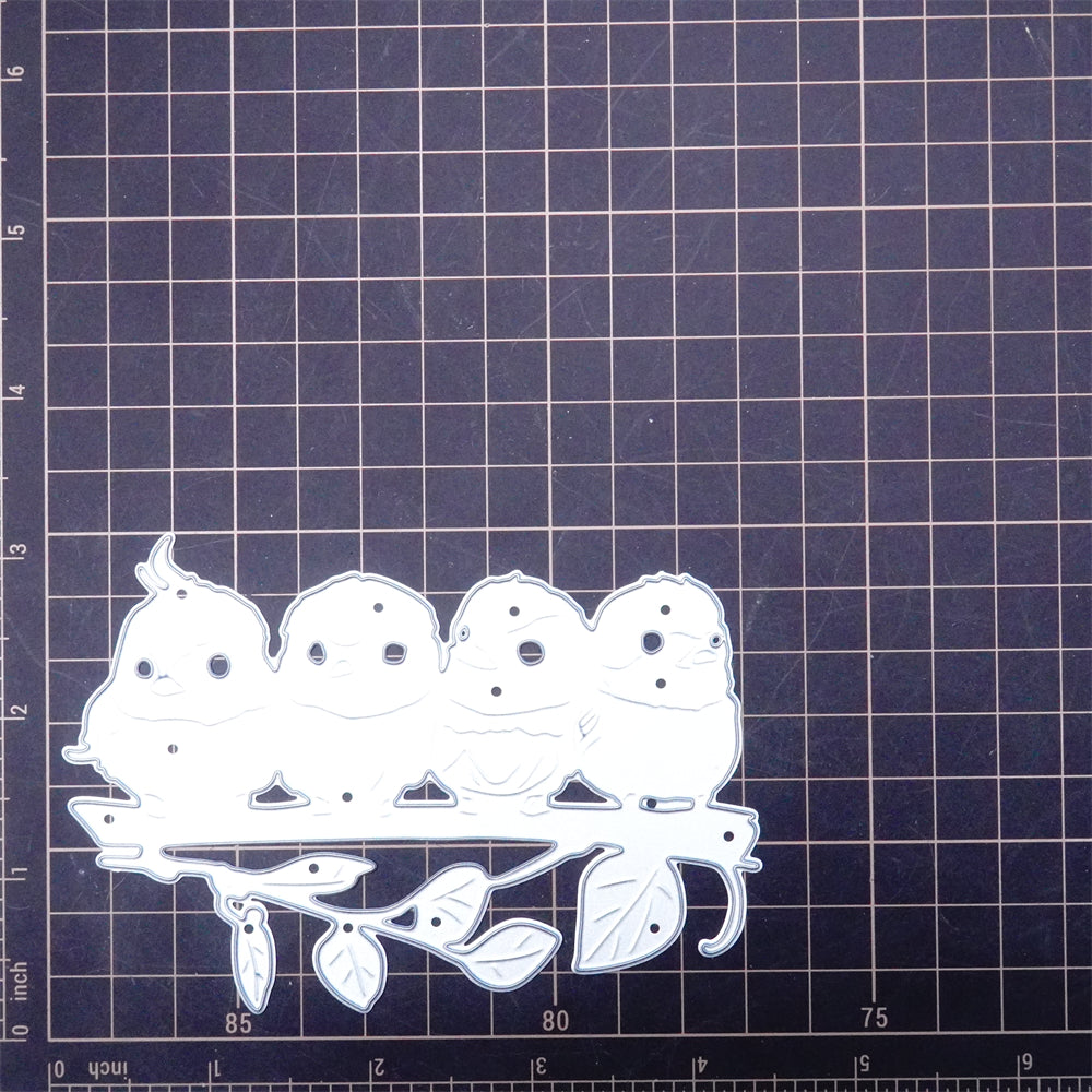 Kokorosa Metal Cutting Dies with Row of Cute Birds