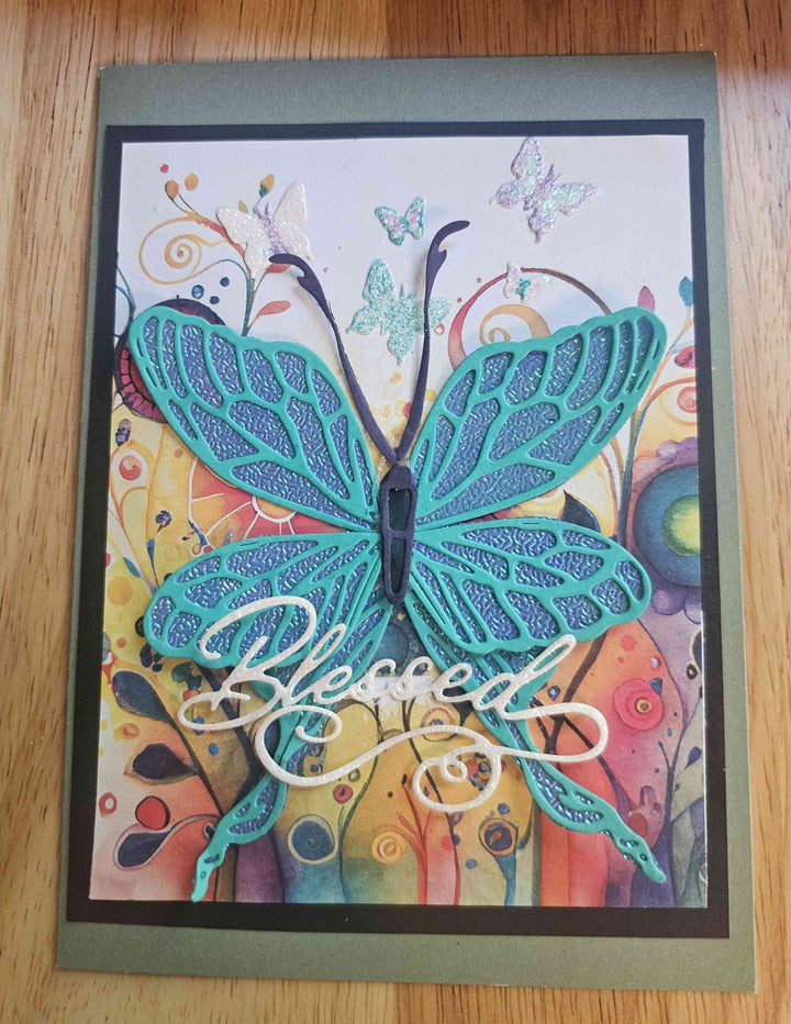 Kokorosa Metal Cutting Dies With Pretty Butterfly