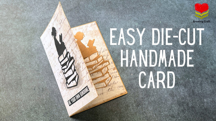 Kokorosa Metal Cutting Dies with Girl Reading on Books