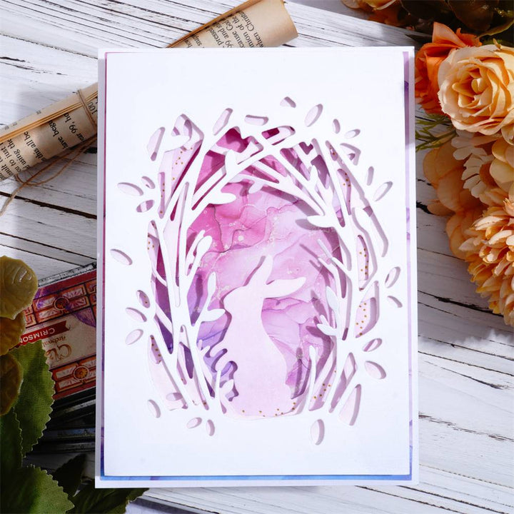 Kokorosa Metal Cutting Dies with 3pc Layered Rabbit