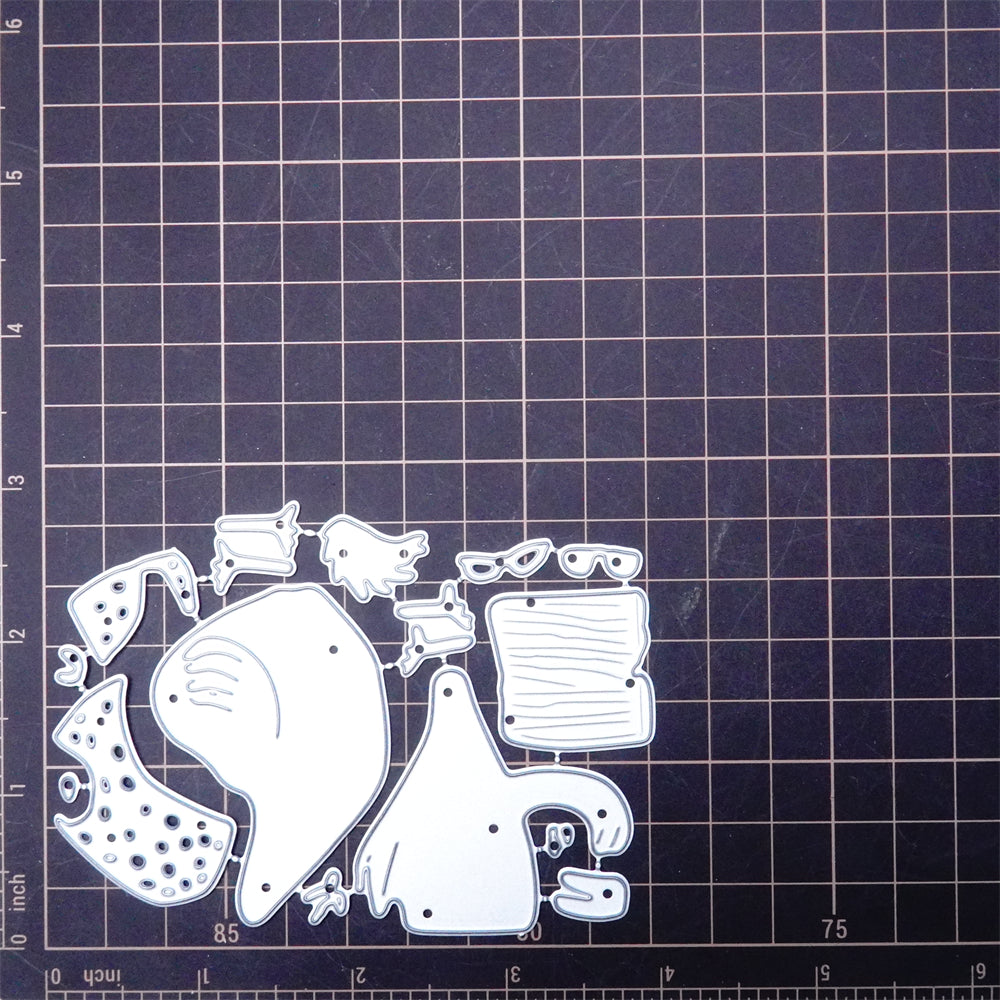 Kokorosa Metal Cutting Dies with Swimsuit Chicken