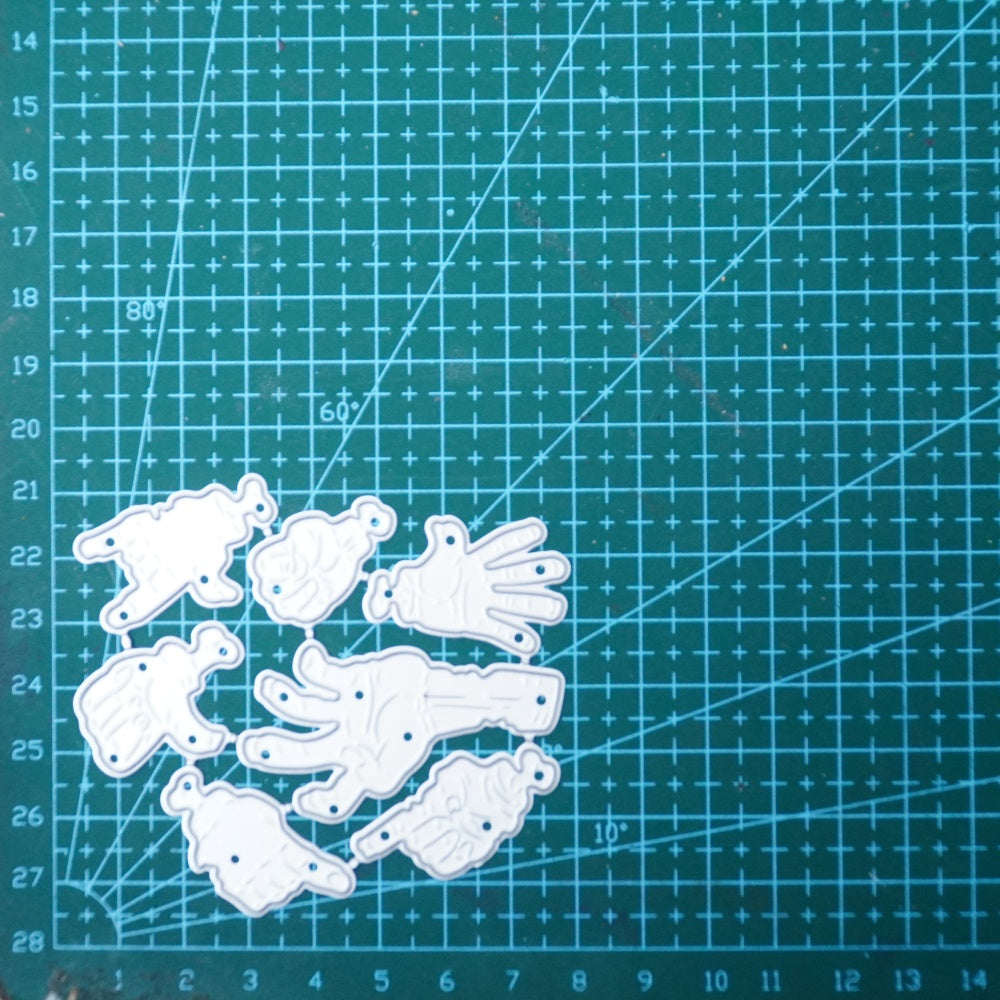 Kokorosa Metal Cutting Dies with Zombie Hands