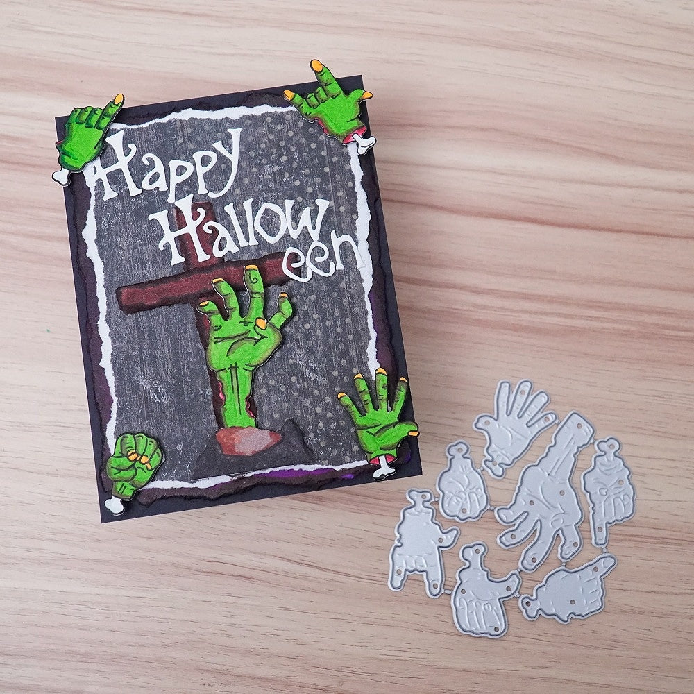 Kokorosa Metal Cutting Dies with Zombie Hands