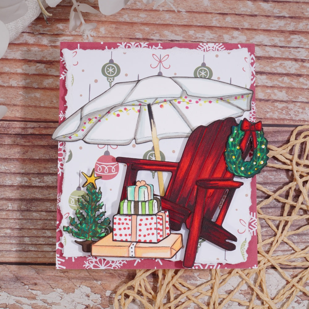 Kokorosa Metal Cutting Dies with Christmas Gift and Relaxing