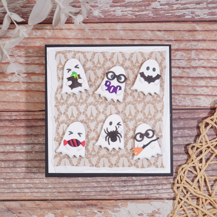 Kokorosa Metal Cutting Dies with Ghosts and Halloween Decoration